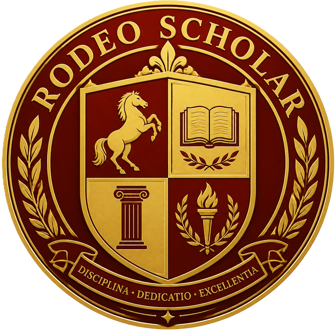Rodeo Scholar crest